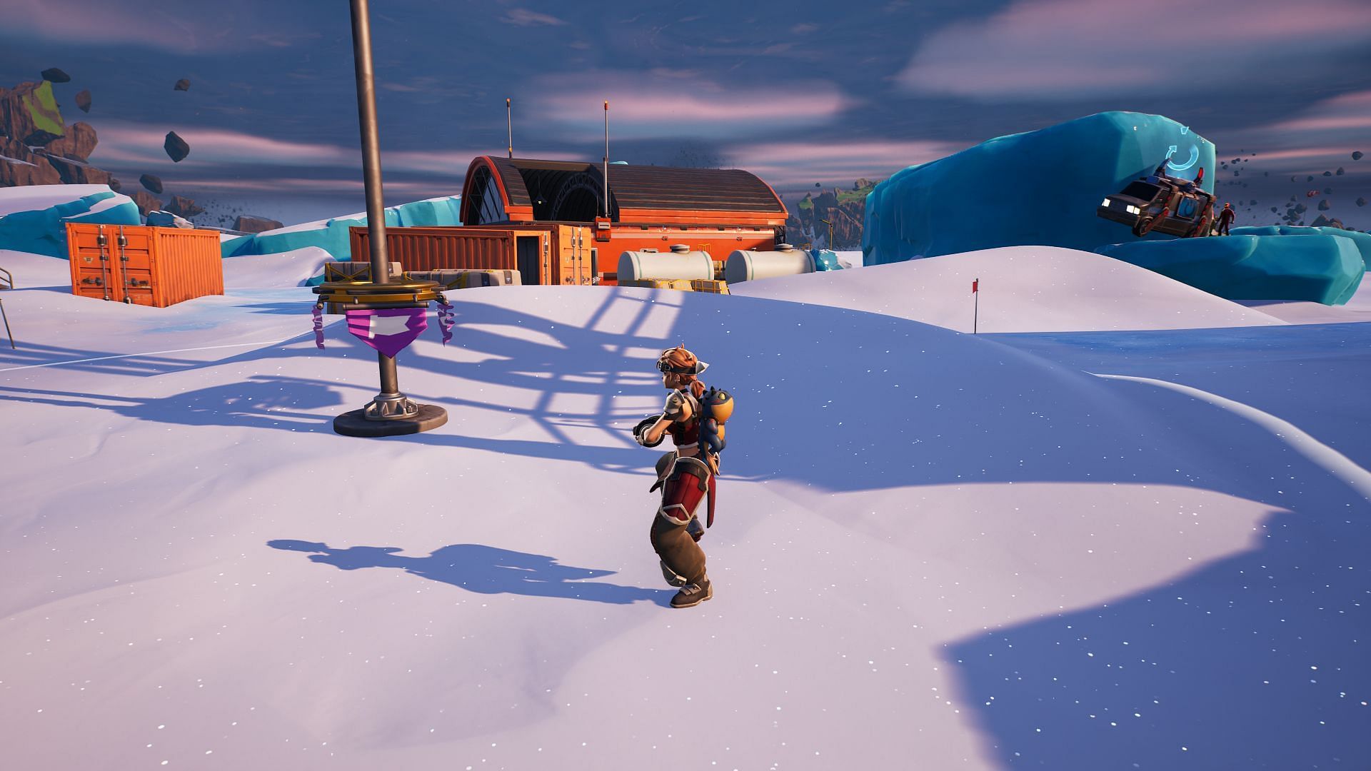 Emote while the Capture Point is being secured (Image via Epic Games/Fortnite)