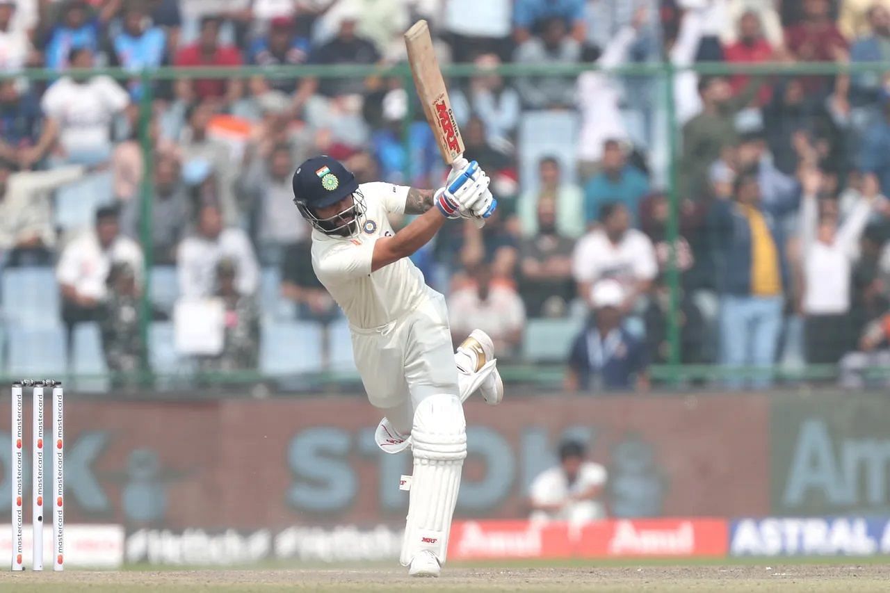 Virat Kohli breached the 25000 international-run mark on Day 3 of the Delhi Test. [P/C: BCCI]