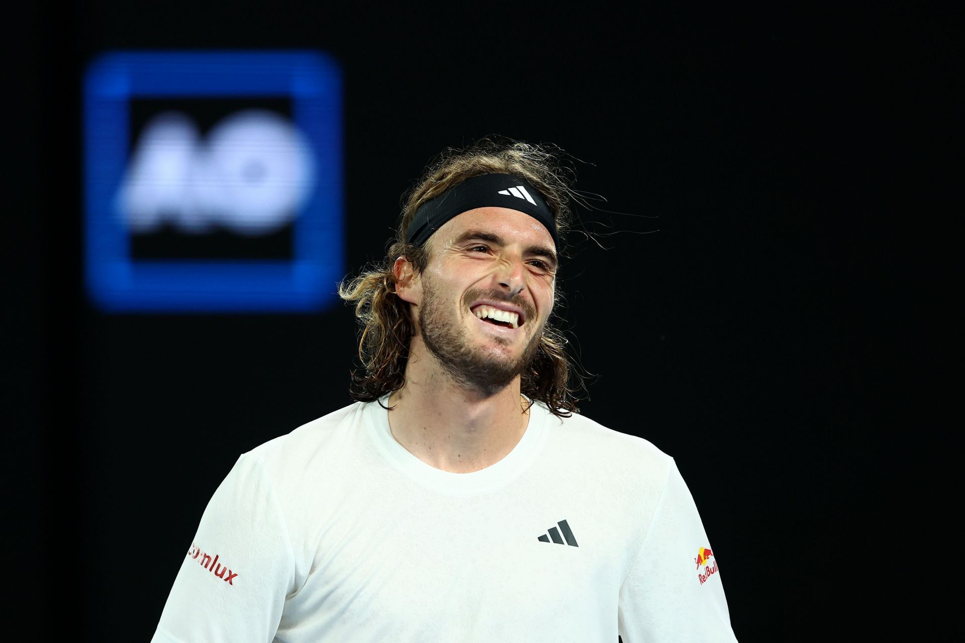 Stefanos Tsitsipas at the 2023 Australian Open.