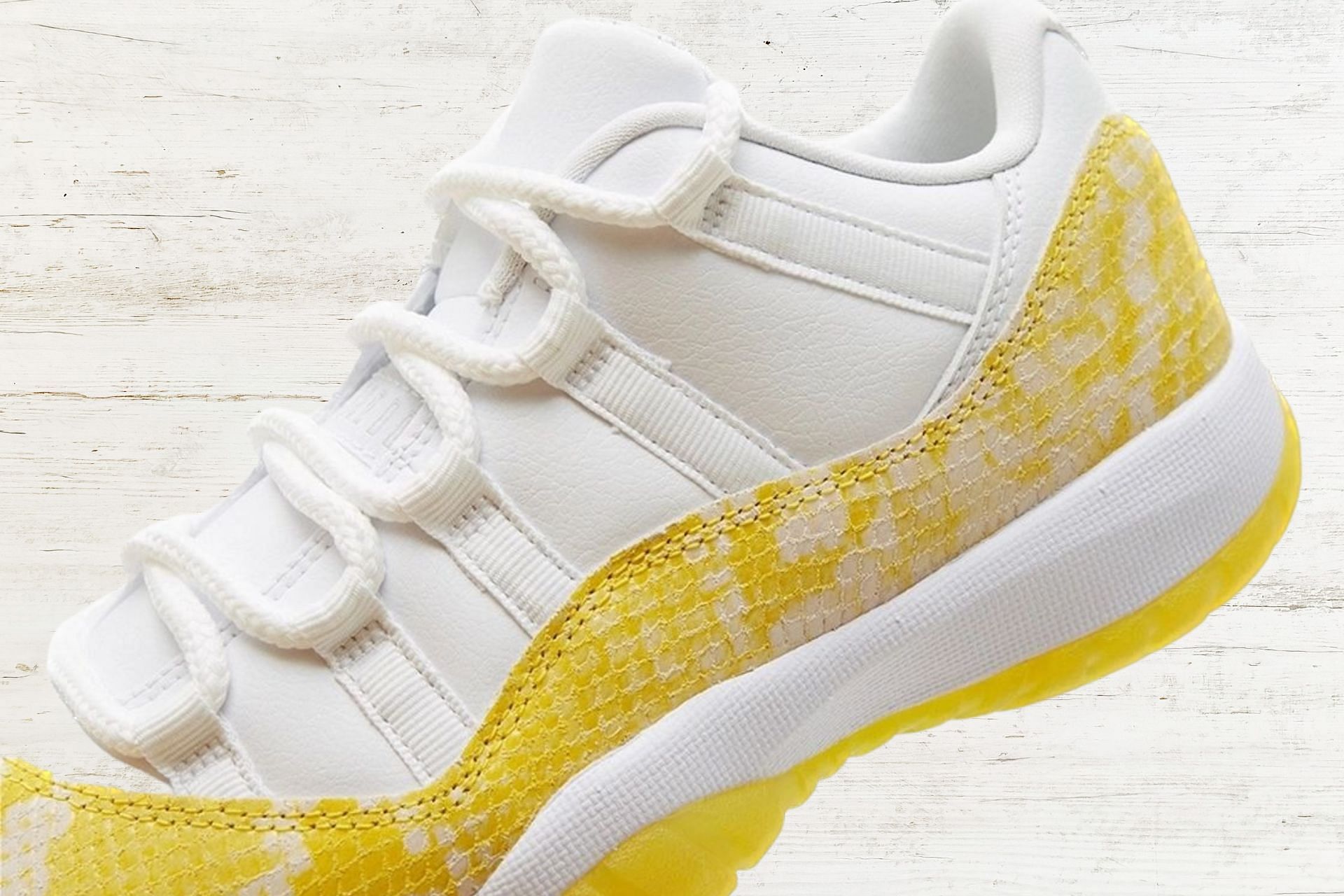 Intervene Fumble Lunar surface Nike: Air Jordan 11 Retro Low “Yellow Snakeskin” shoes: Where to buy,  price, and more details explored