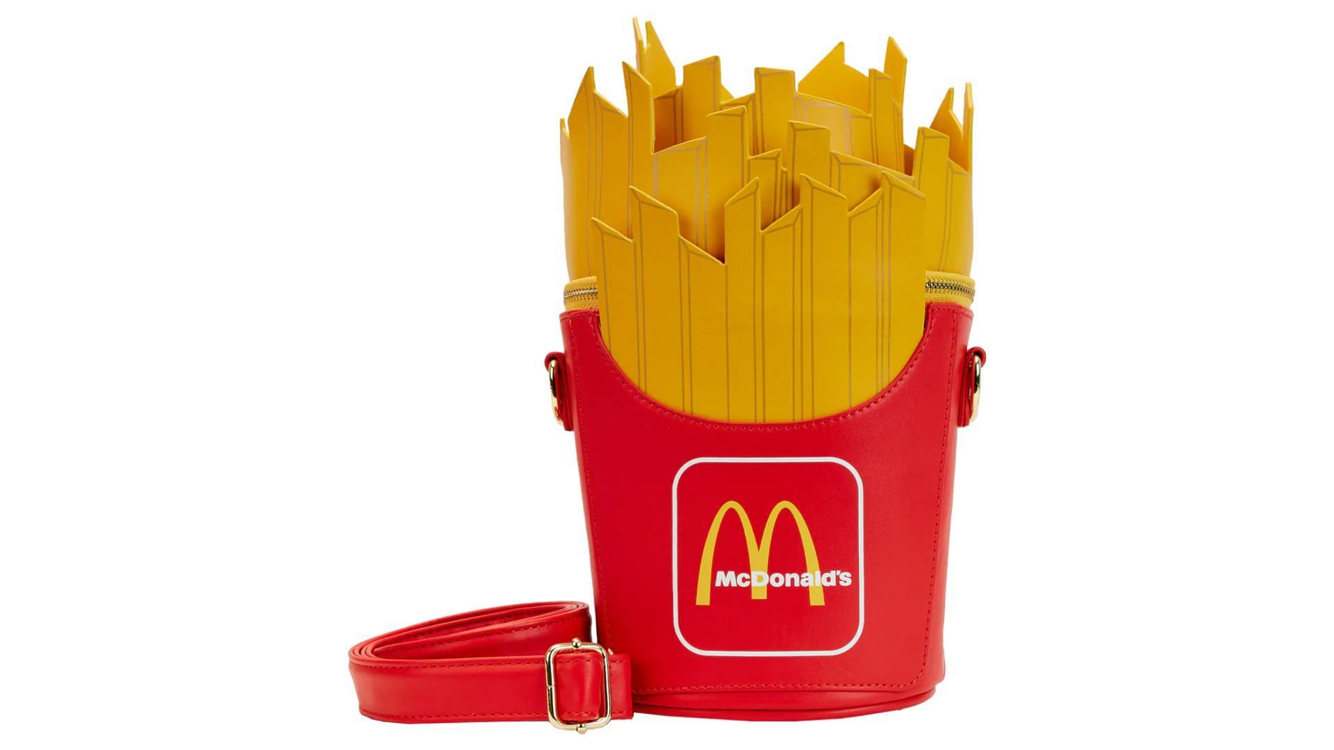 Loungefly McDonald's Fries Figure Crossbody Bag