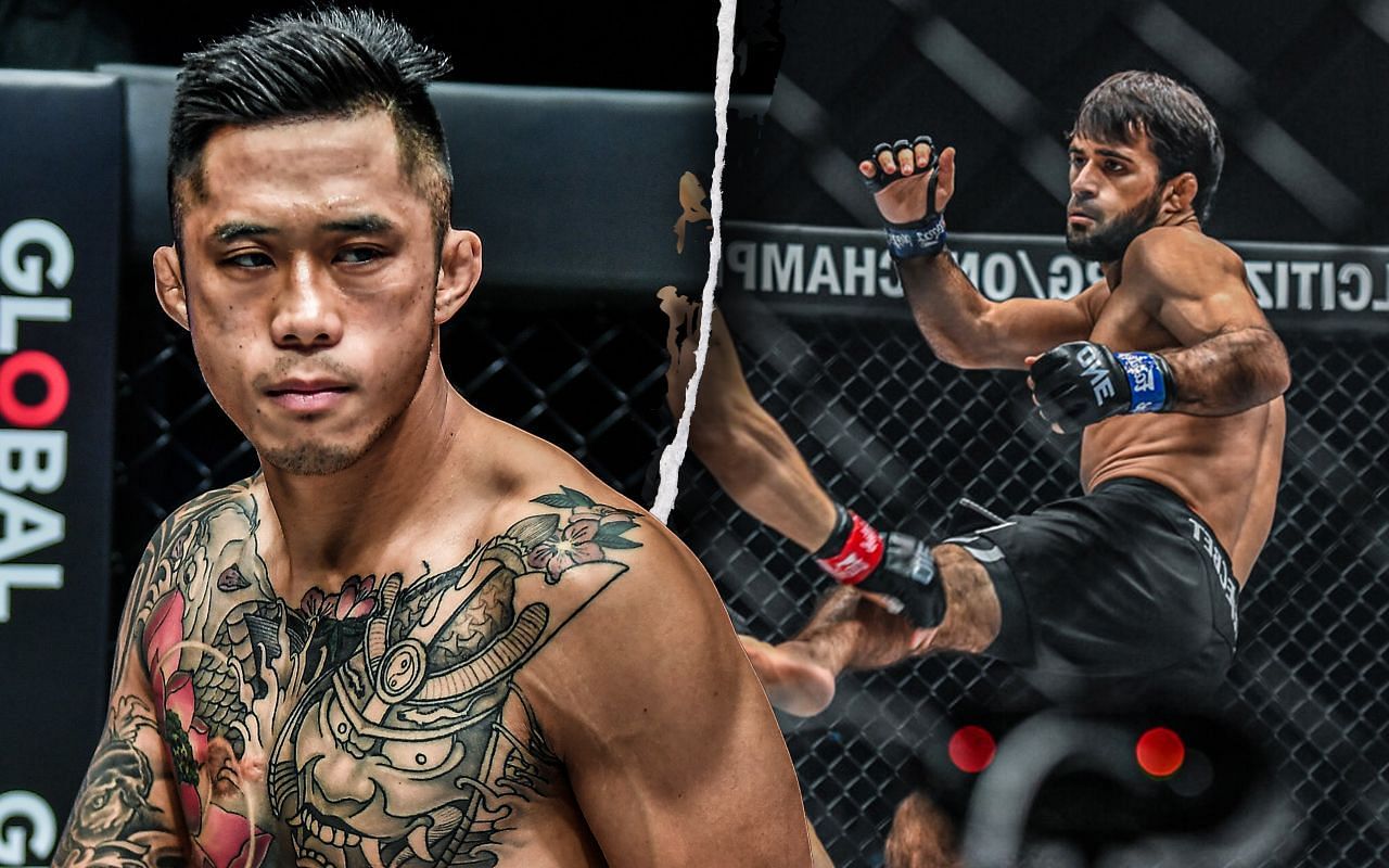 Martin Nguyen (Left) will return to face Shamil Gasanov (Right) at ONE Fight Night 7 on Prime Video