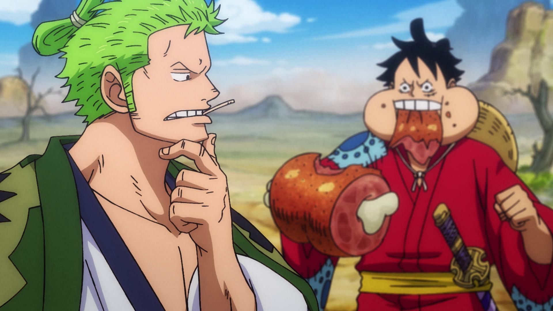 Luffy and Zoro&#039;s interactions are priceless (Image via Toei Animation, One Piece)