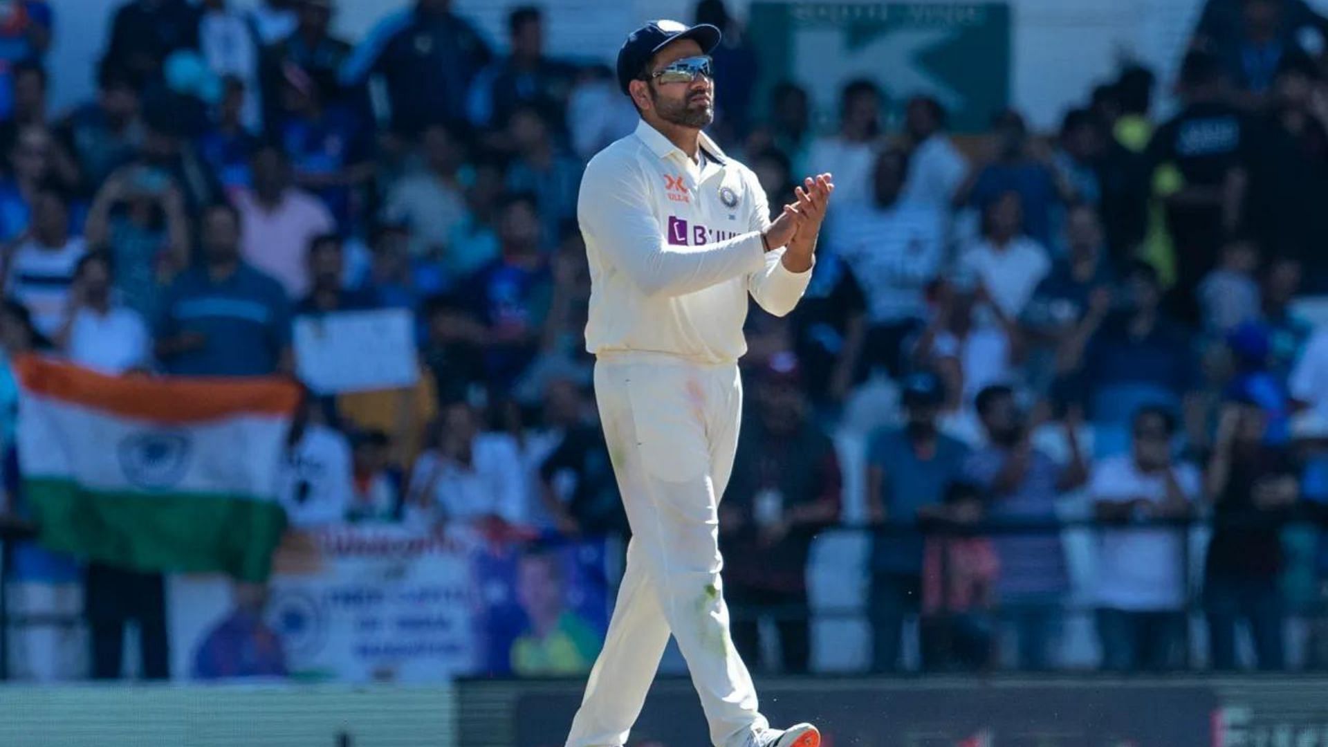 Rohit Sharma in action during the Nagpur Test. (P.C.:BCCI)