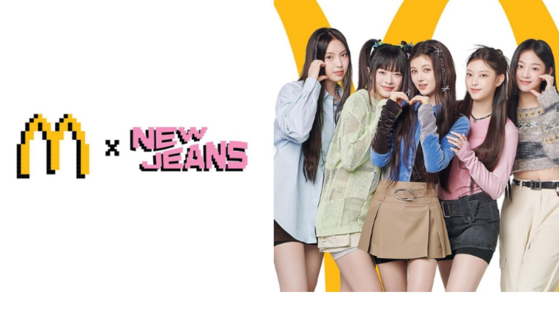 NewJeans joins hands with Mcdonald&#039;s for a special brand endorsement (Image via NewJeans)