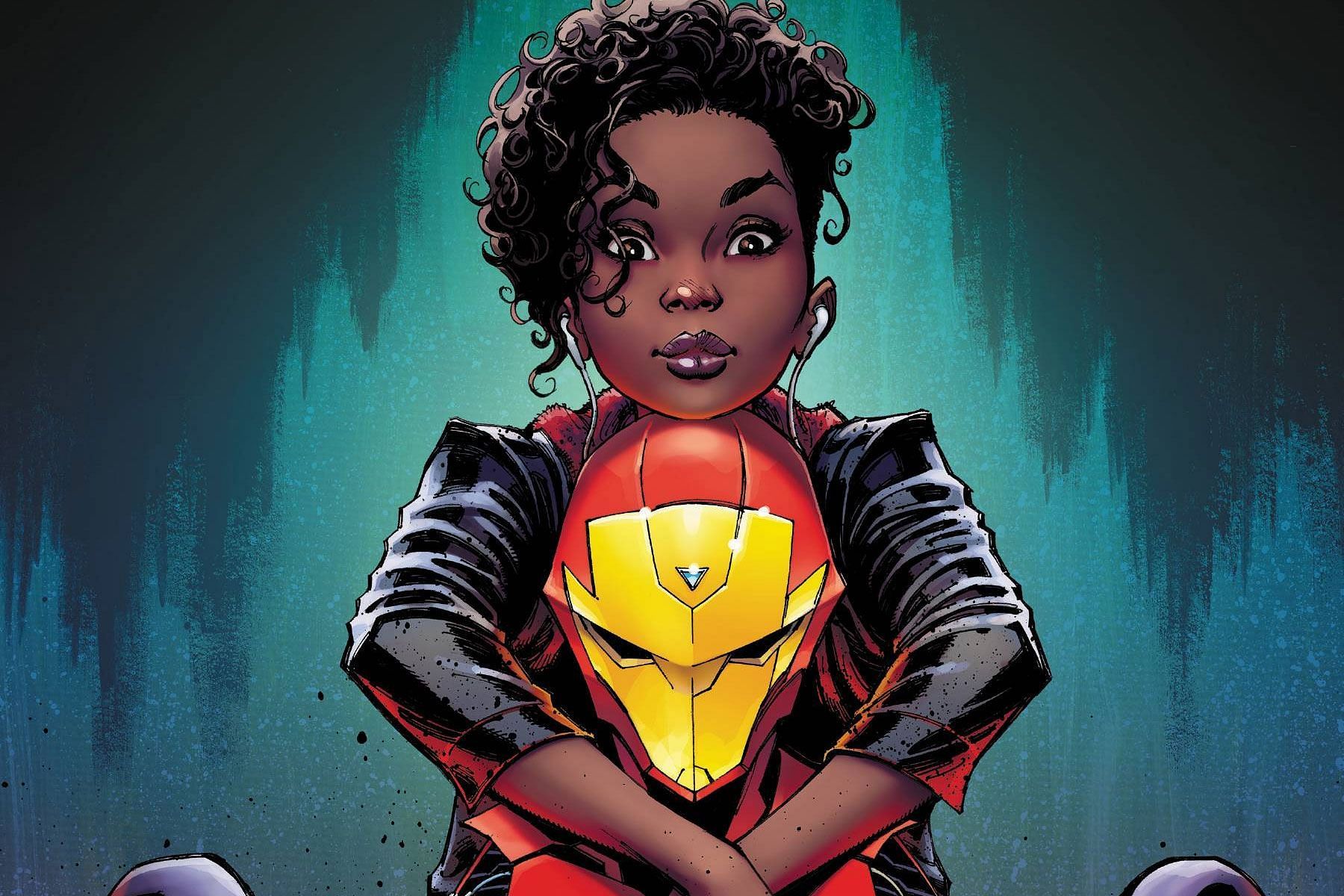 Riri Williams, the brilliant young inventor and genius behind the Ironheart suit (image via Marvel Comics)