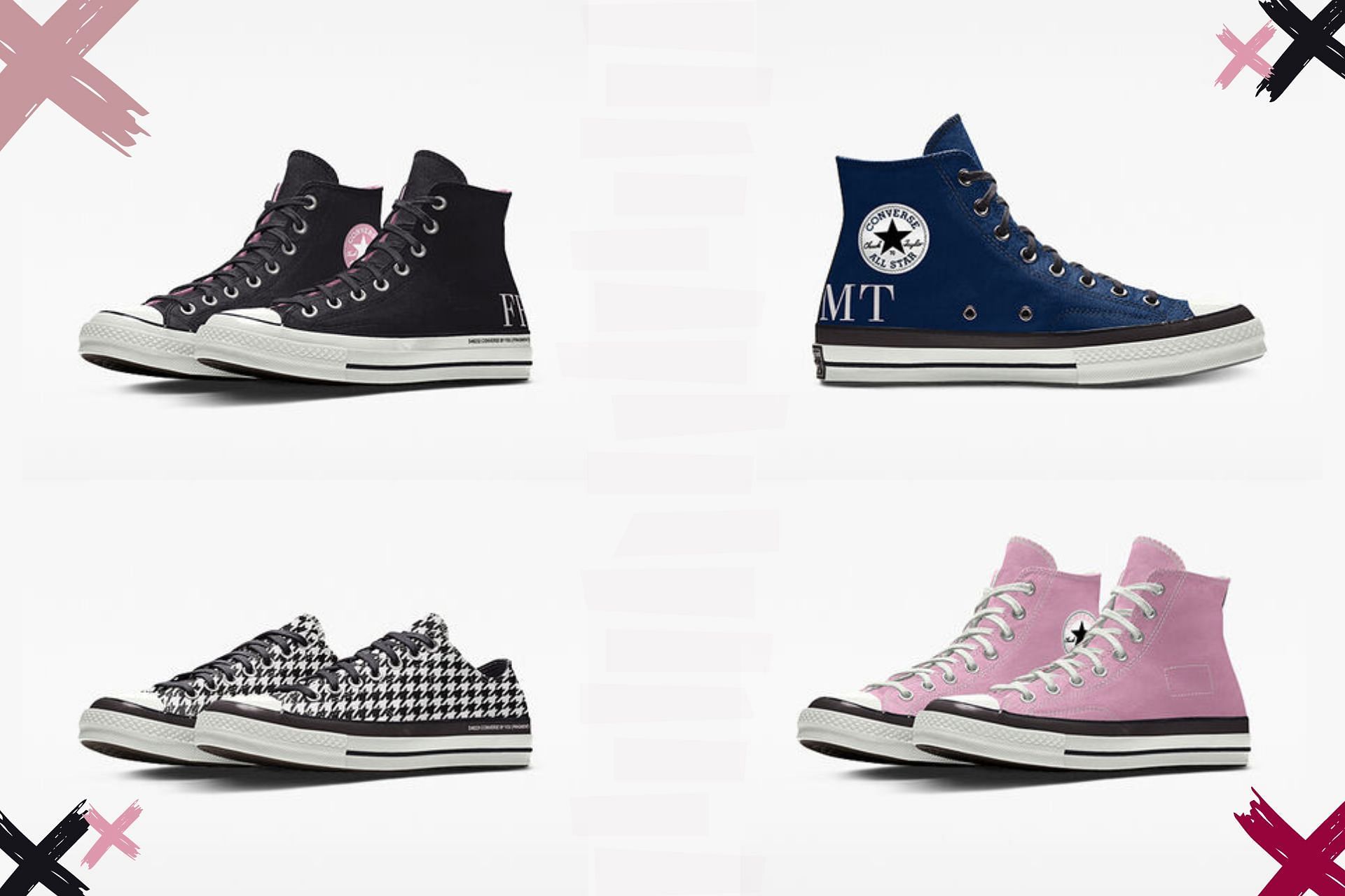 The upcoming Fragment x Converse FRGMT Chuck 70 sneaker collection program lets the consumers customize the sneaker model (Image via Sportskeeda)