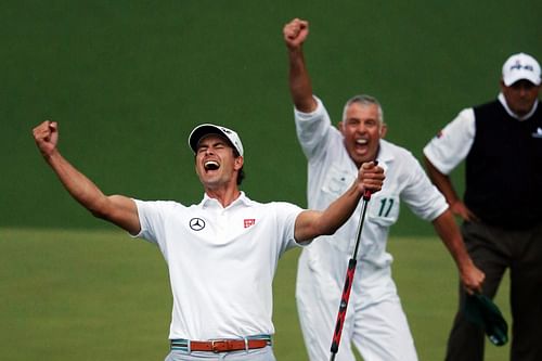 Steve Williams carried Adam Scott's bag during his 2013 Masters victory