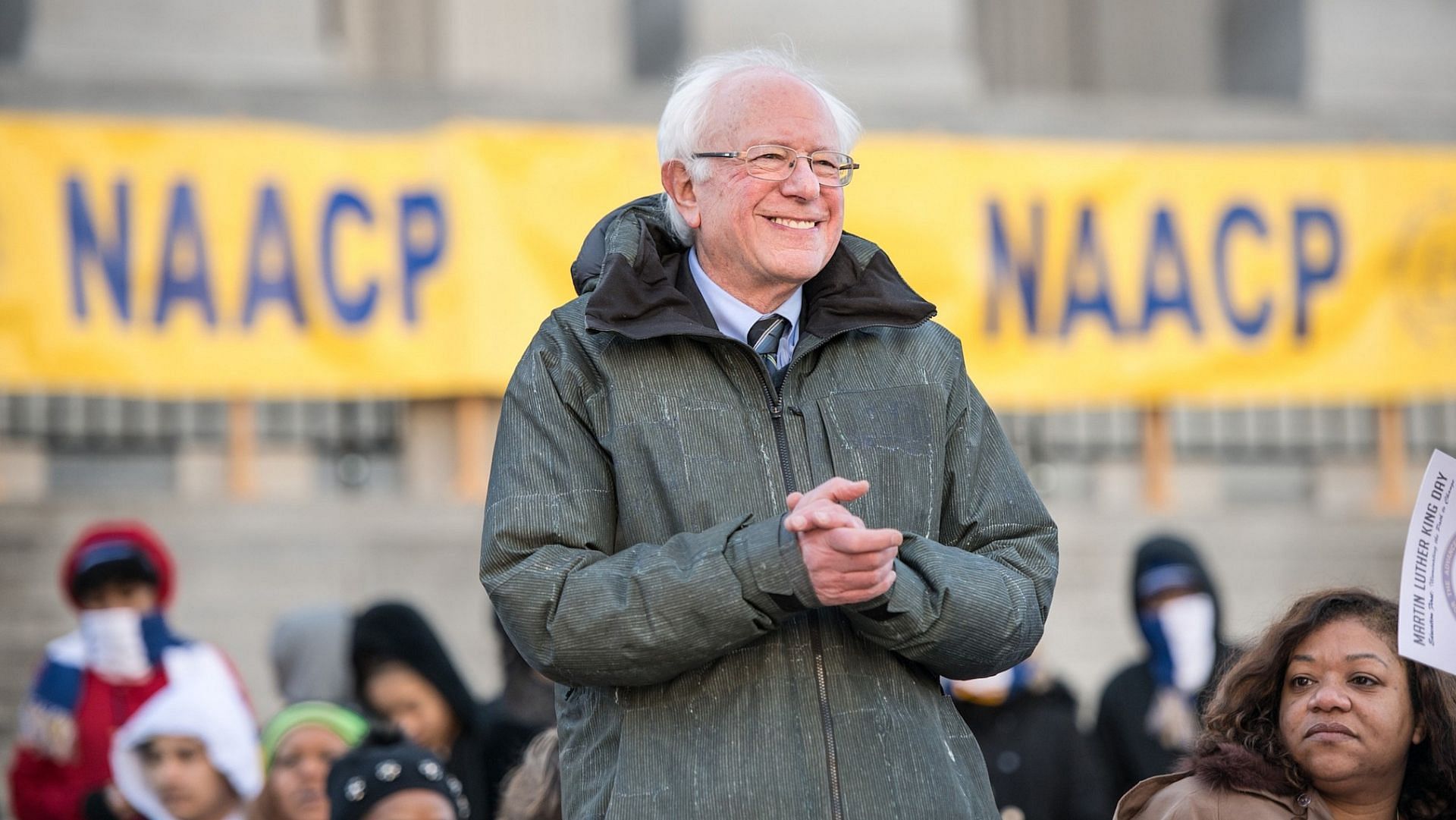 Bernie Sanders. (Image via Sean Rayford/Getty)