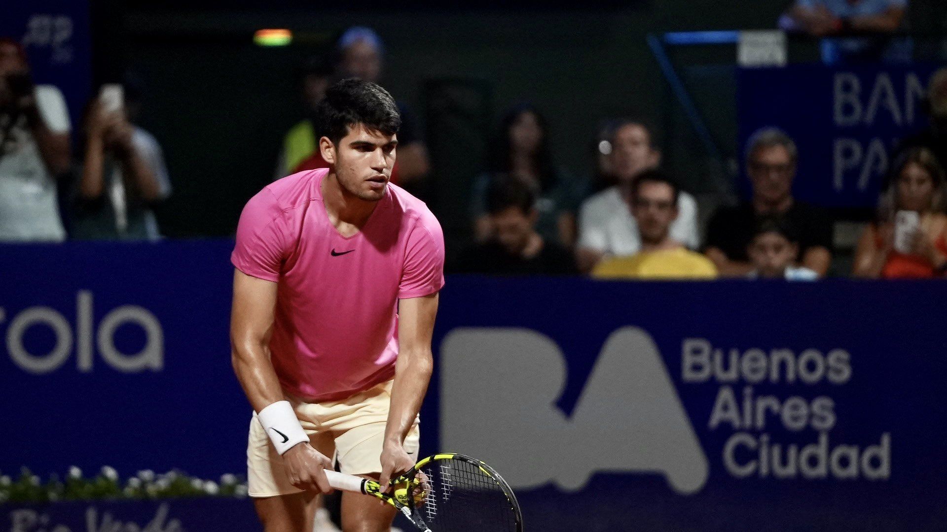 Alcaraz at the Argentina Open