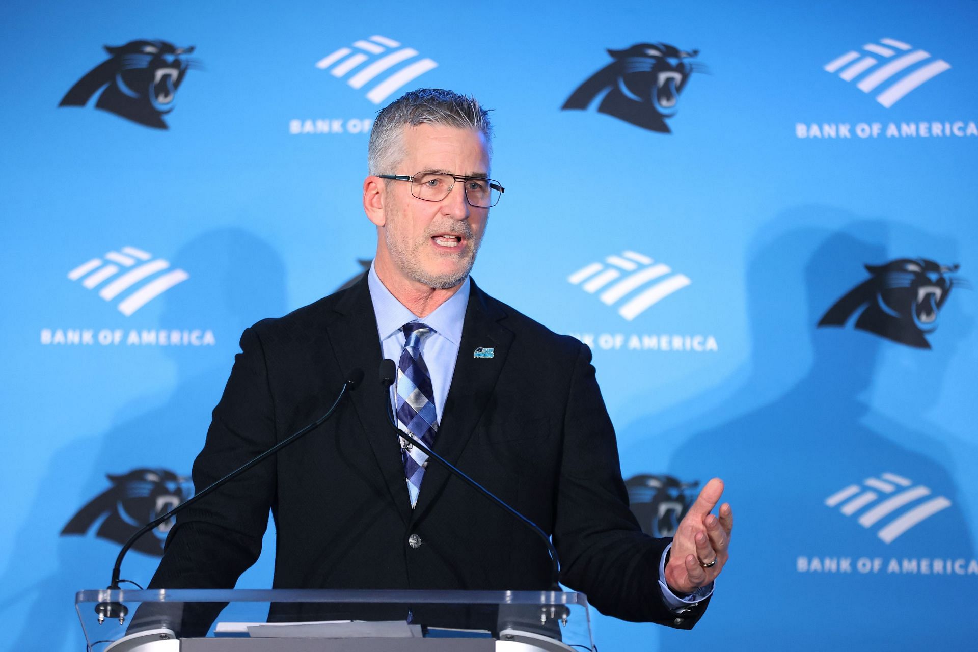 Carolina Panthers Introduce Frank Reich as Head Coach