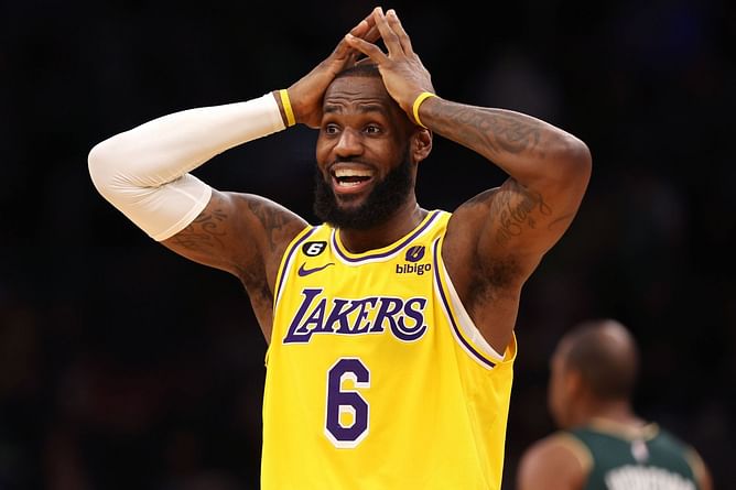 Watch: LeBron James cries after creating history, kisses wife Savannah James and embraces mother Gloria and his kids after breaking Kareem's record