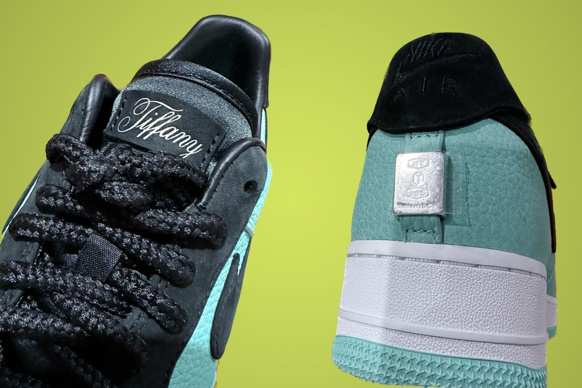 Closer Look at Tiffany & Co. x Nike Air Force 1