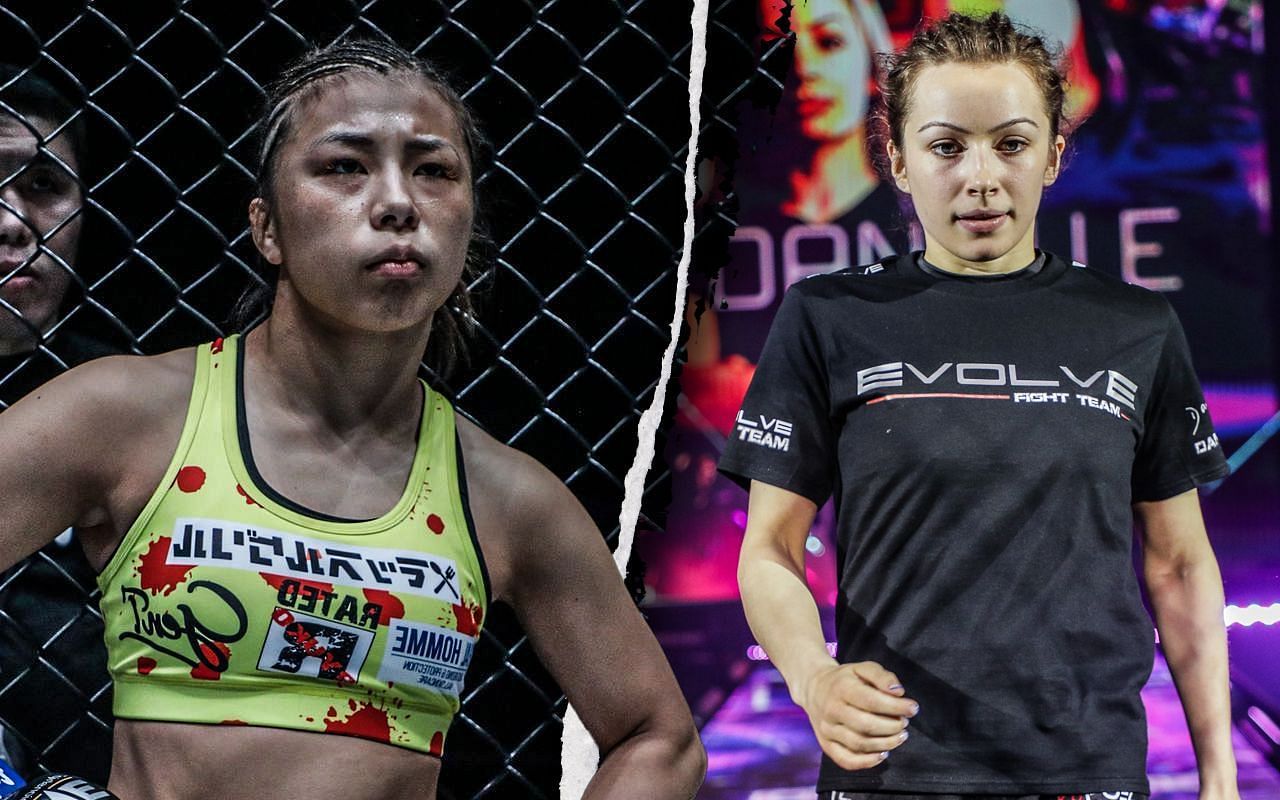 Ayaka Miura (Left) faces Danielle Kelly (Right) at ONE Fight Night 7 on Prime Video