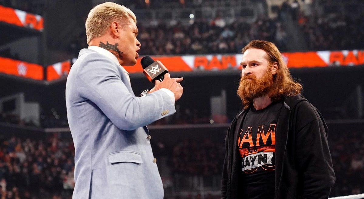 WWE Superstars Cody Rhodes and Sami Zayn