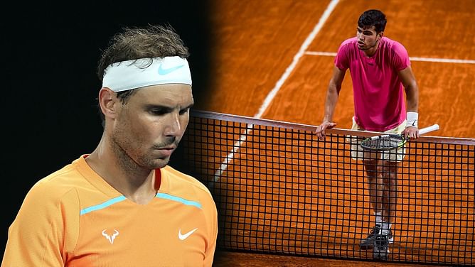 Rafael Nadal withdraws from Las Vegas exhibition match against Carlos Alcaraz, casts doubt on Indian Wells participation as well