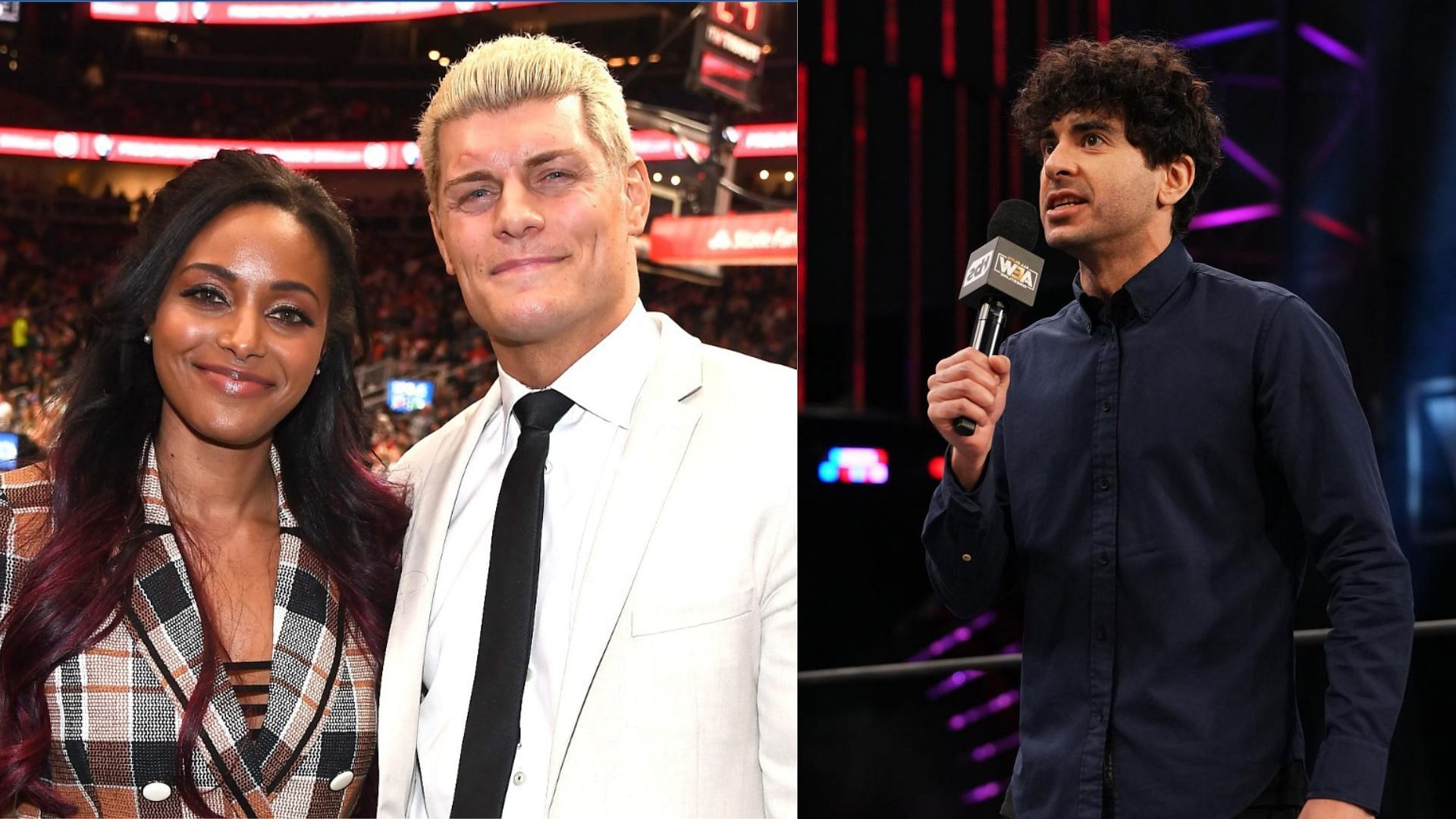 Cody Rhodes and AEW President Tony Khan