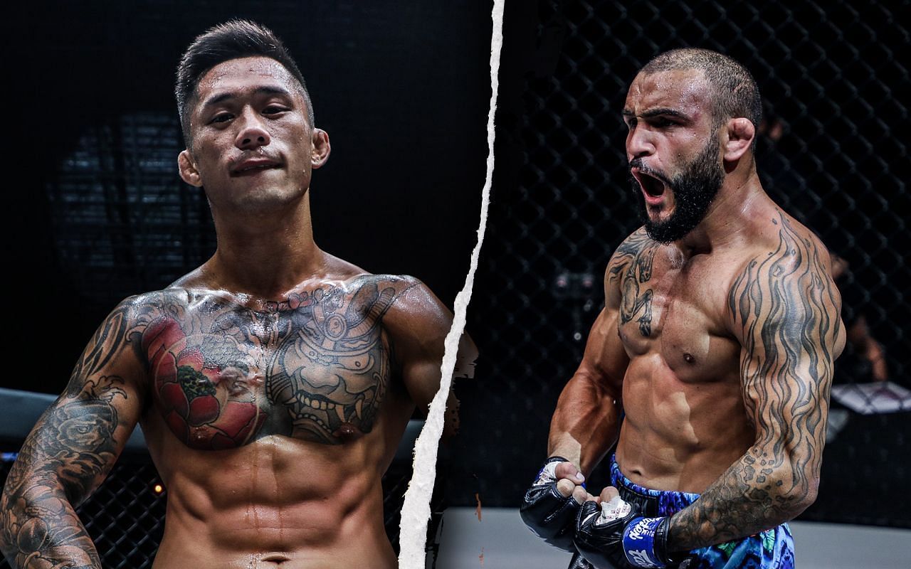 Martin Nguyen (left), John Lineker (right), photo by ONE Championship