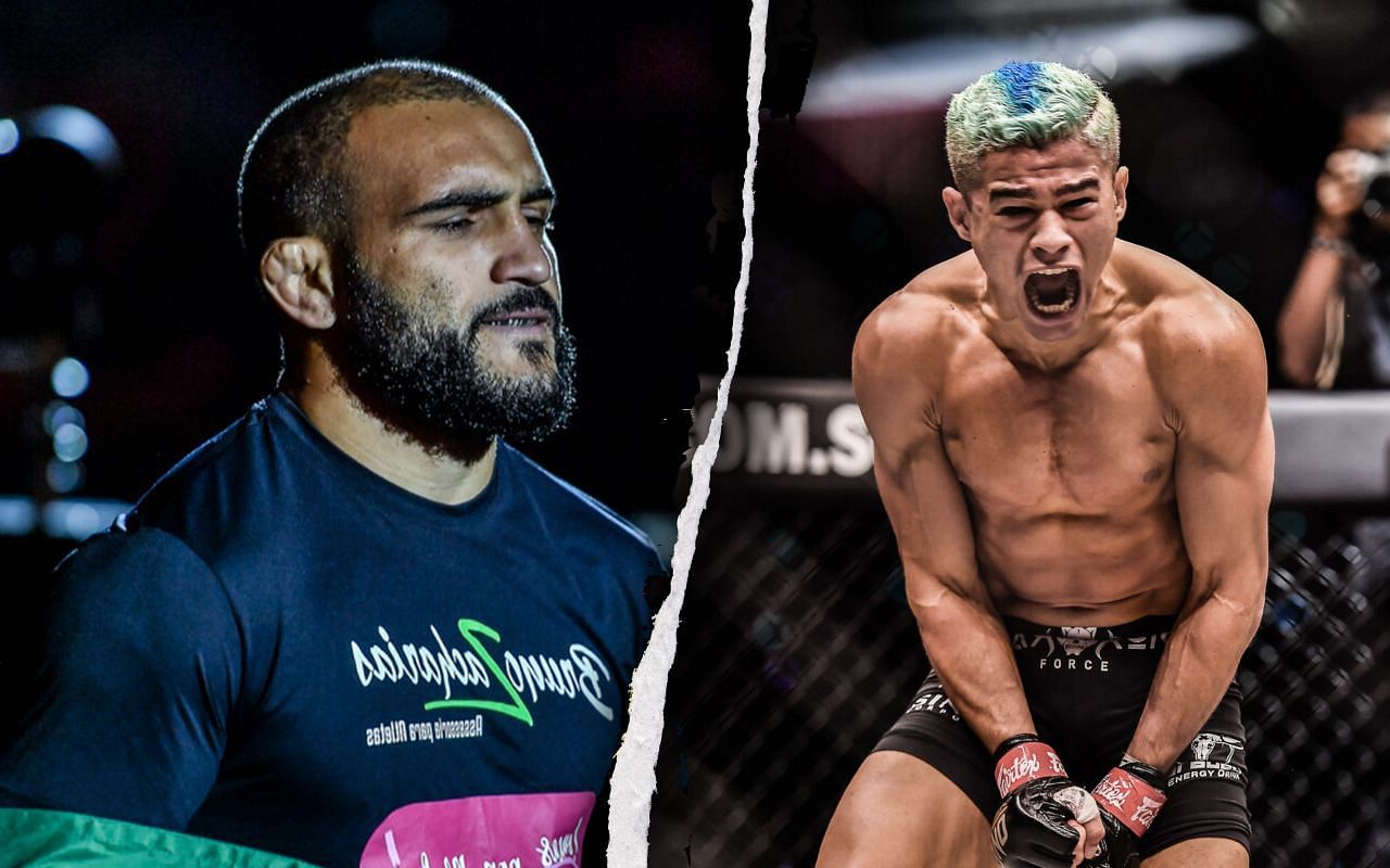 John Lineker (Left) will face Fabricio Andrade (Right) in a rematch at ONE Fight Night 7 on Prime Video