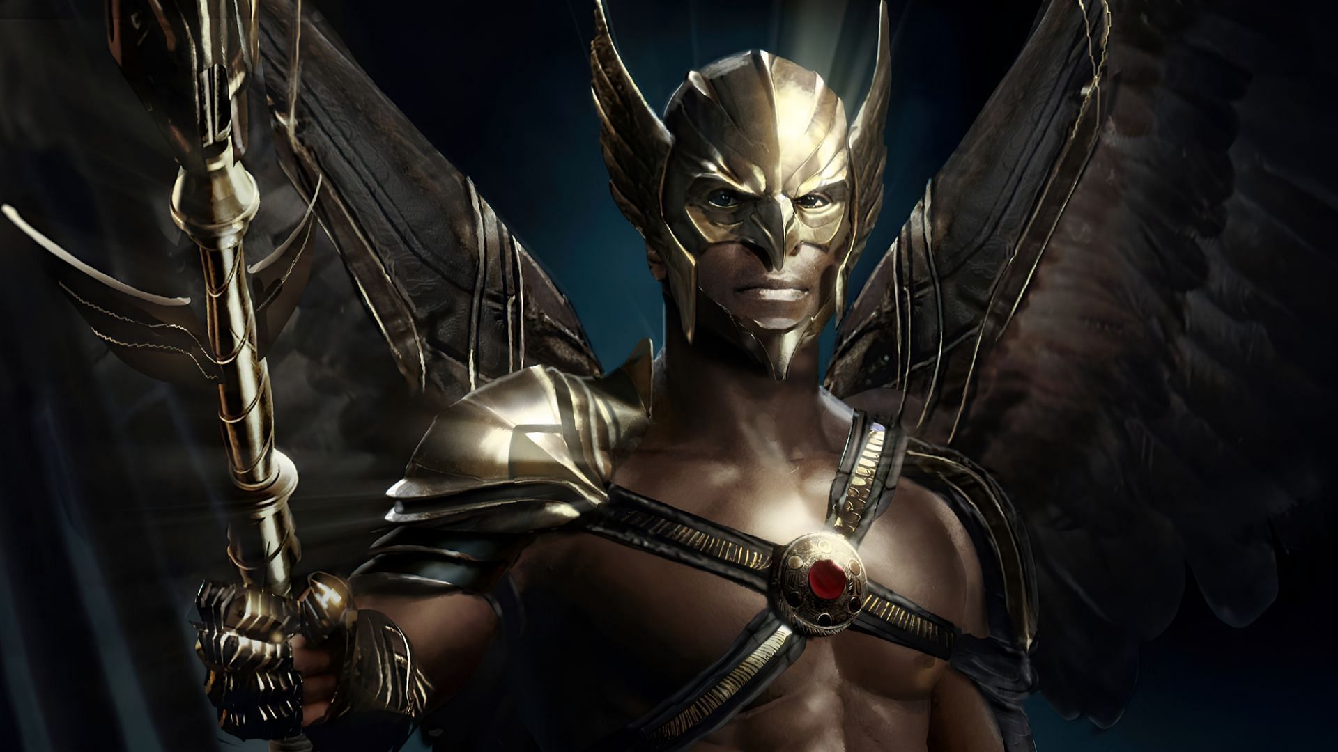 Hawkman is also a master of strategy, able to use his environment to his advantage. (Image Via DC)