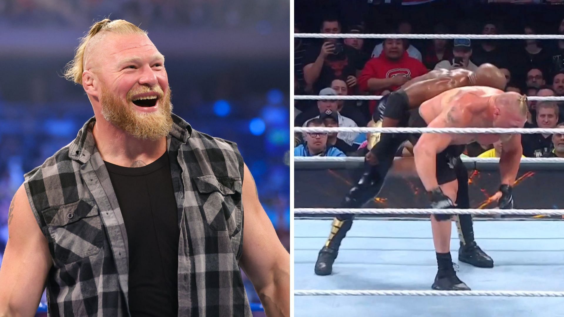 Roman Reigns explains why Brock Lesnar's Cowboy Brock persona was  important for their WWE feud - Wrestling News