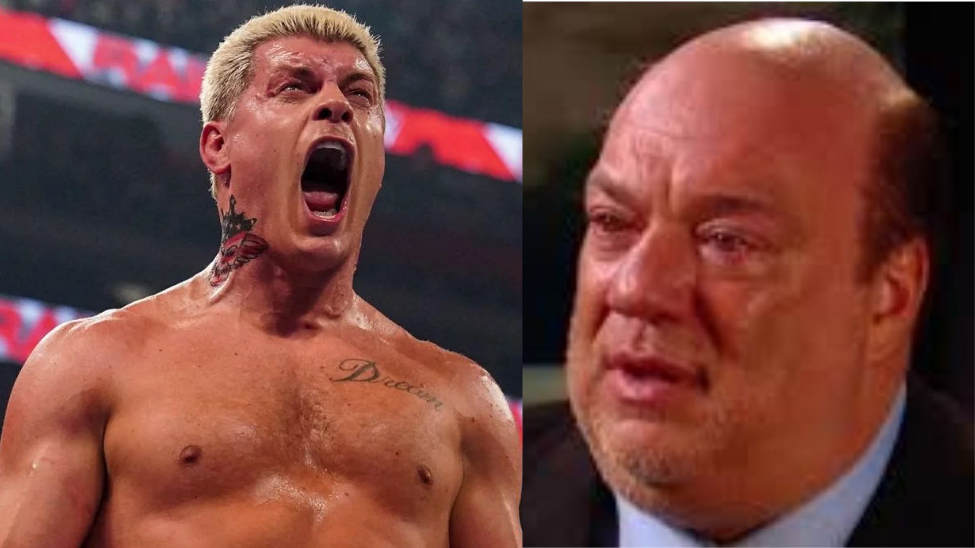 Cody Rhodes and Paul Heyman had an emotional segment on WWE RAW this week