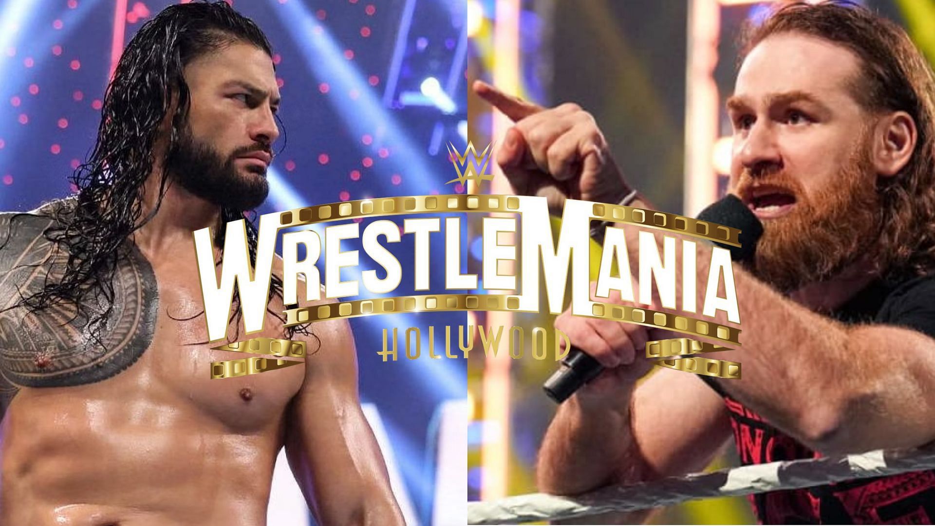 WWE Superstars Roman Reigns and Sami Zayn