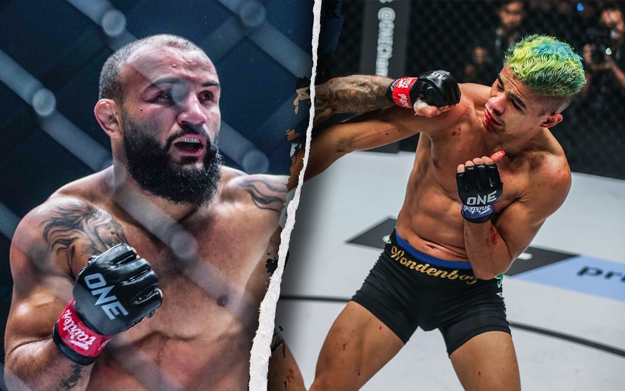 (left) John Lineker and (right) Fabricio Andrade [Credit: ONE Championship]