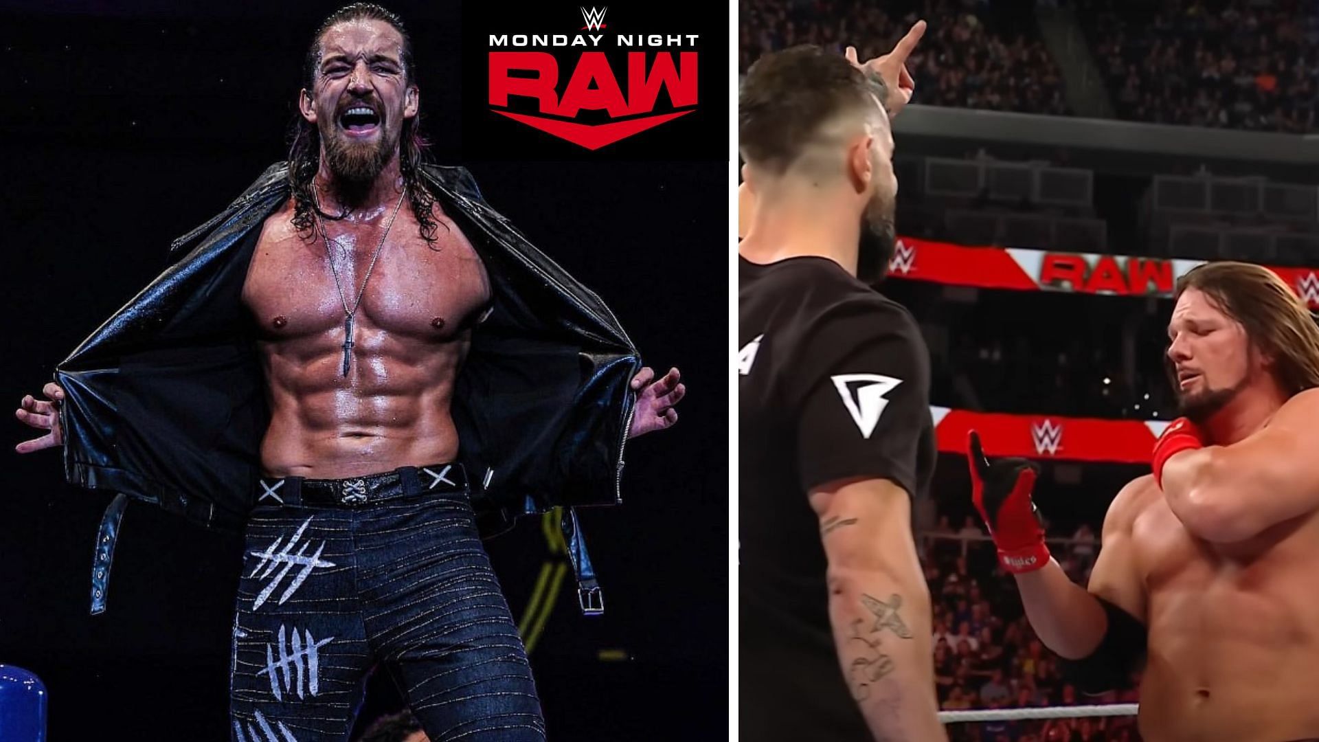 WWE RAW superstars Jay White &amp; AJ Styles