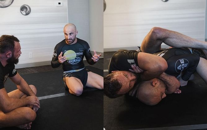 Alexander Volkanovski's jiu-jitsu coach cheekily shuts down fan claiming Australians lack in wrestling