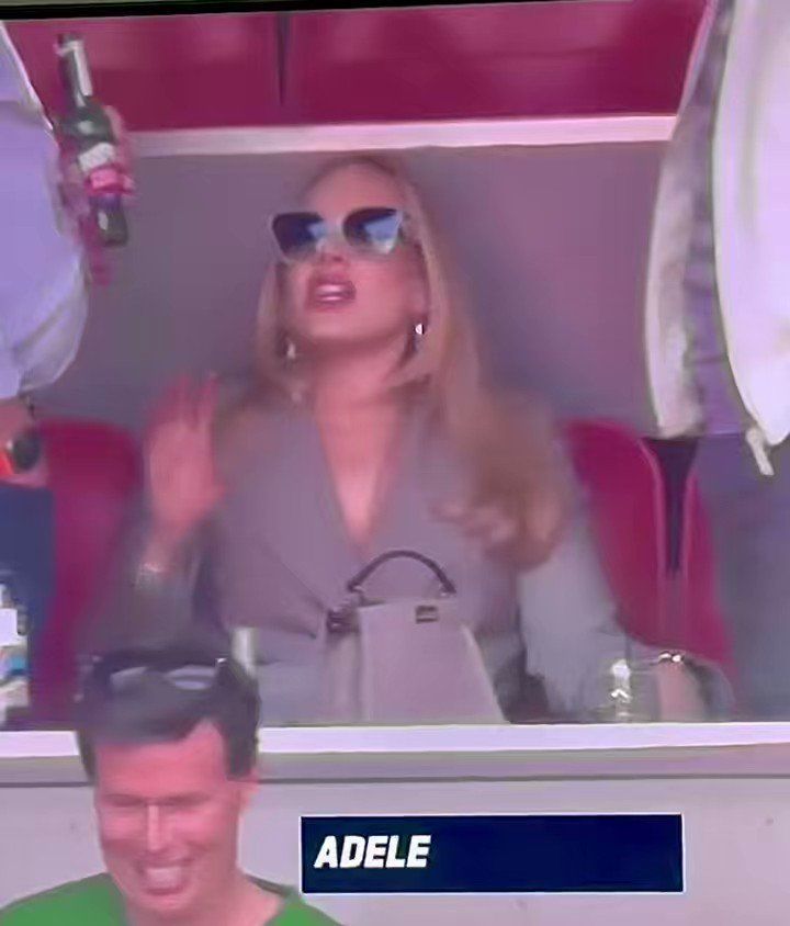 A walking meme: Adele at Super Bowl 'just for Rihanna' sparks hilarious  memefest online