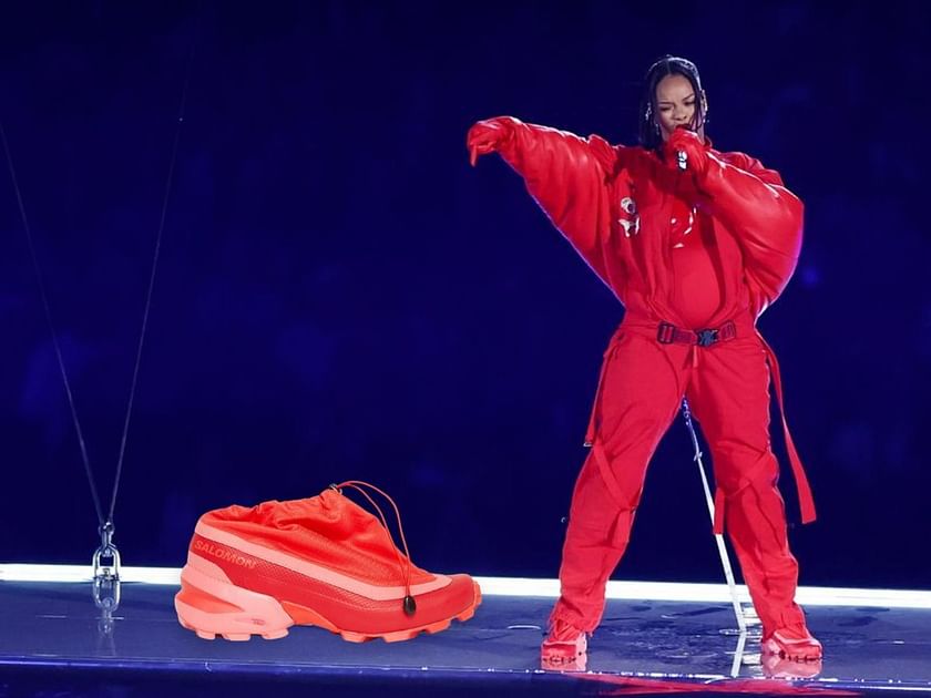 Rihanna wore expensive red shoes at Super Bowl 2023: Which sneaker brand  was it and what's the price?