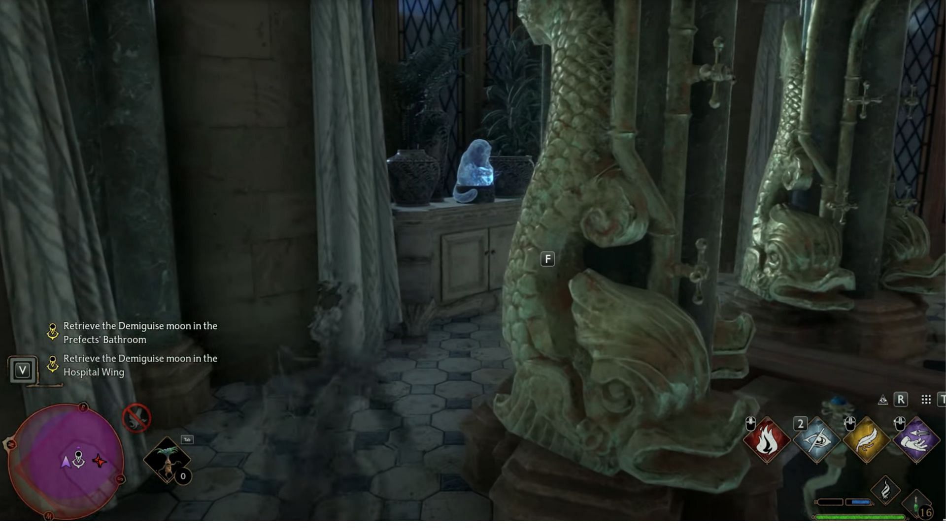 !st Demiguise Moon (Image via WB Games and YouTube/Gamerpillar)