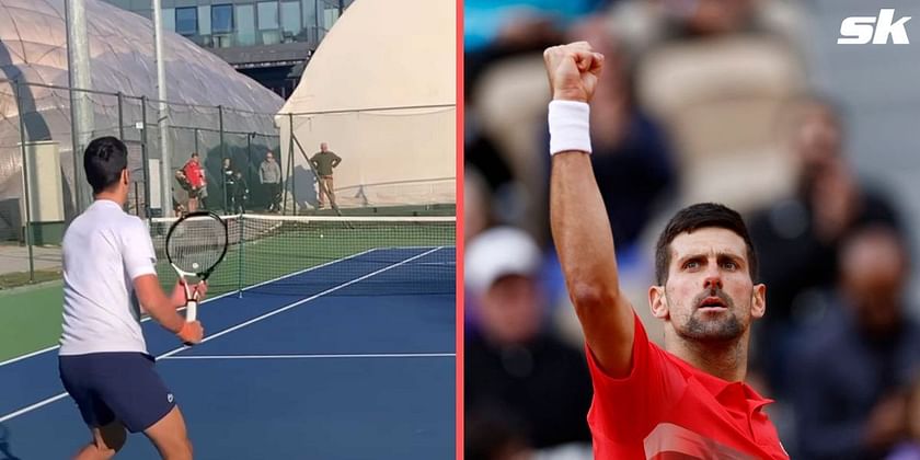 Dubai Tennis Championships 2023: Novak Djokovic hits practice