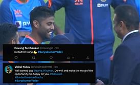 "Interesting to see Surya's approach in Test cricket" - Fans give mixed reactions as Suryakumar Yadav makes his Test debut