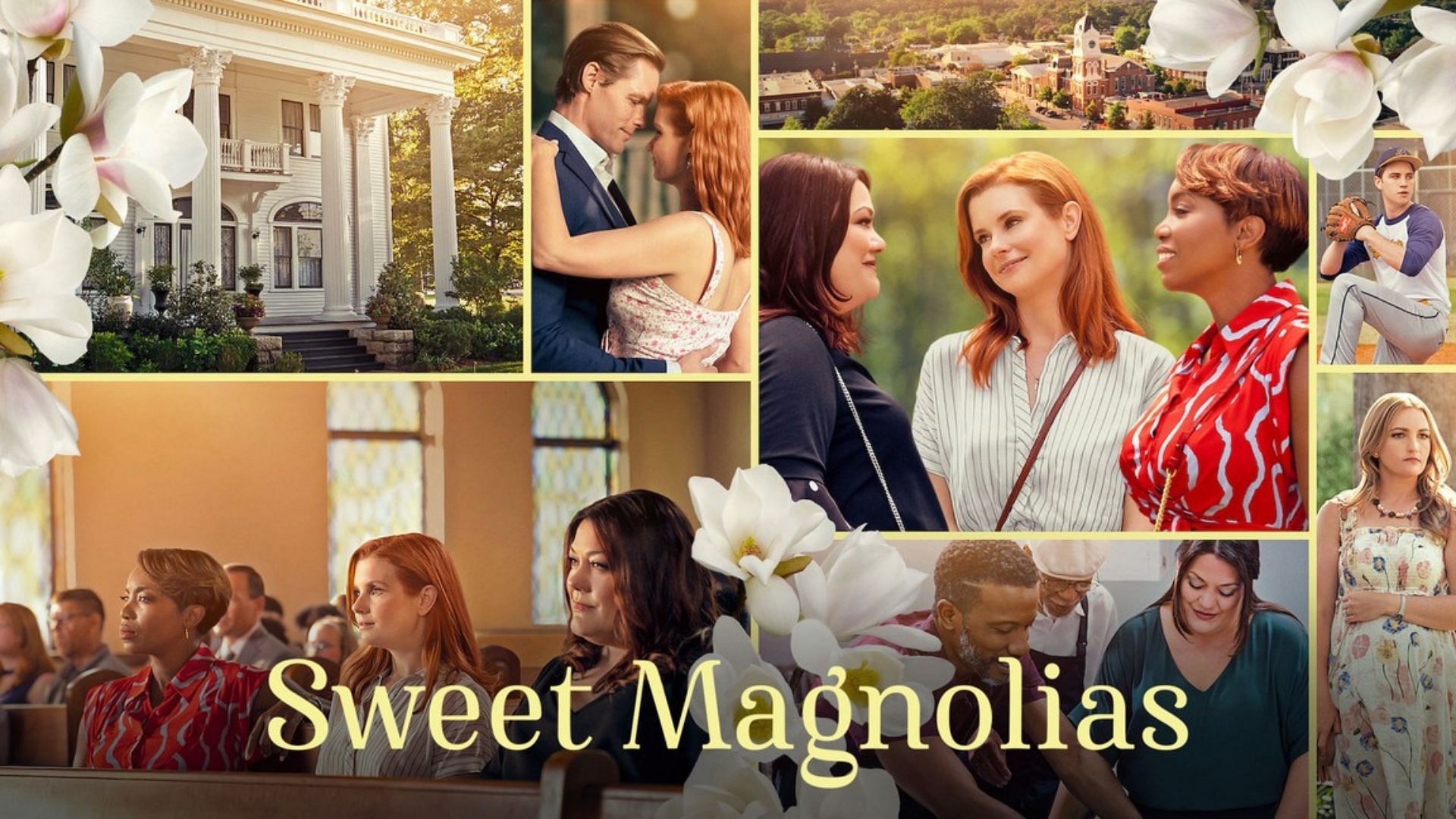 Poster for Sweet Magnolias (Image Via Rotten Tomamtoes)