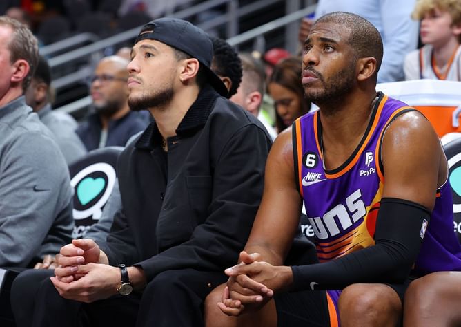 How can Phoenix Suns line up their starting 5 until Kevin Durant returns from injury?