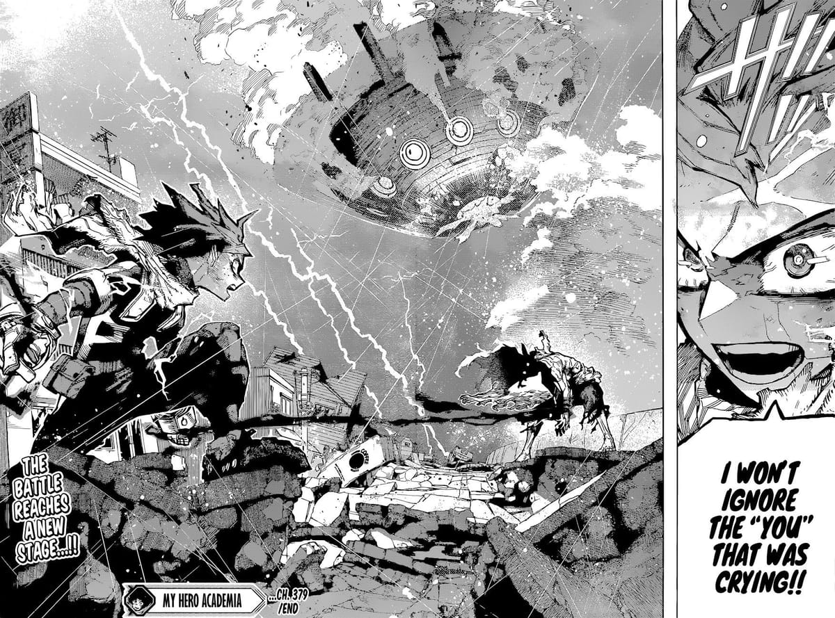 My Hero Academia Chapter 380 spoilers and raw scans: Aizawa and Present