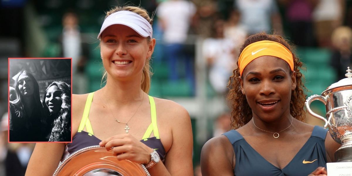 Serena Williams and Maria Sharapova met at an event in London this week.
