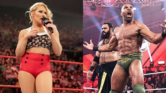 Lacey Evans receives a message from Jinder Mahal after WWE SmackDown
