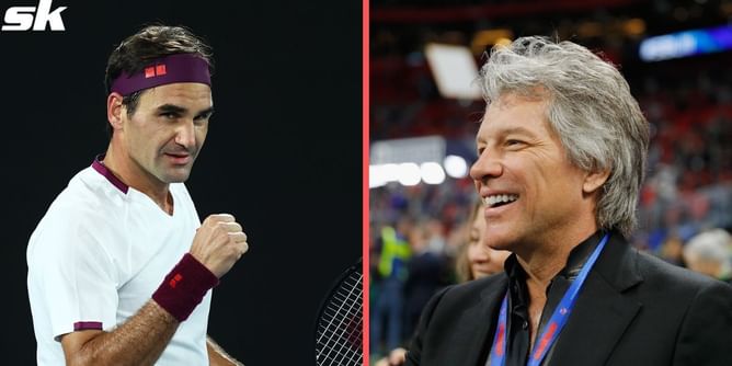 American music legend Jon Bon Jovi "inspired" after reading book about Roger Federer