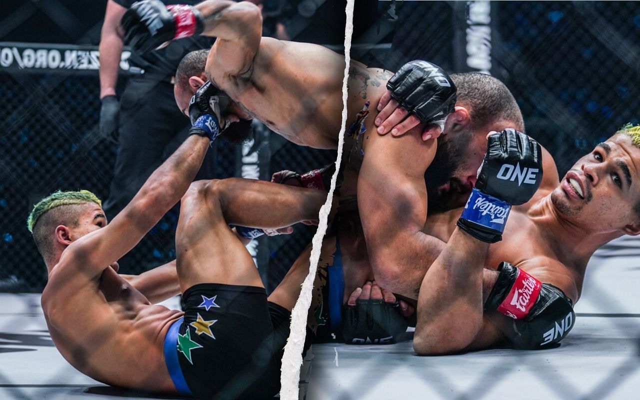 Fabricio Andrade (left, right), John Lineker(center), photo by ONE Championship