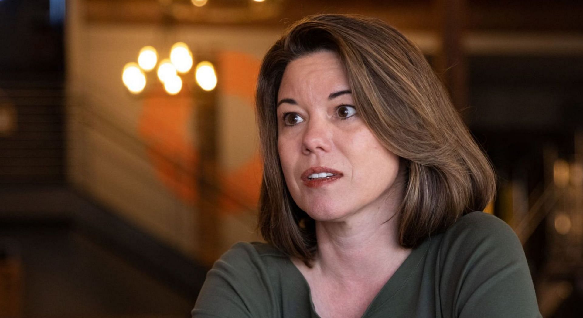 Rep. Angie Craig was recently attacked inside the elevator of her Washington apartment building (Image via Getty Images)