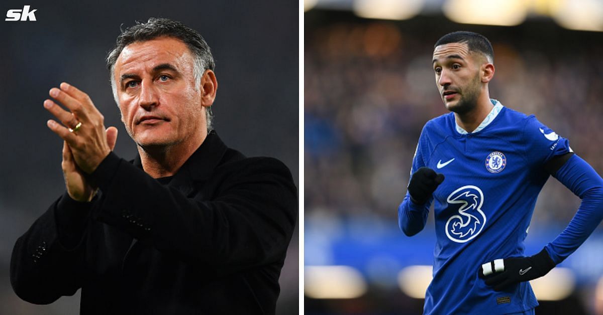 Christophe Galtier has blamed Chelsea for the failed transfer of Hakim Ziyech.