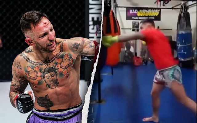 WATCH Liam Harrison showcases one of his sneakiest techniques