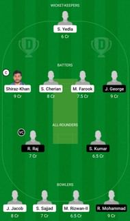 SAI vs RYK Dream11 Prediction Team Today, Match 22, Grand League