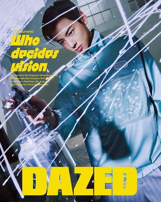 Cha Eun Woo Looks Dazzling in the New Pictorial for Dazed Korea