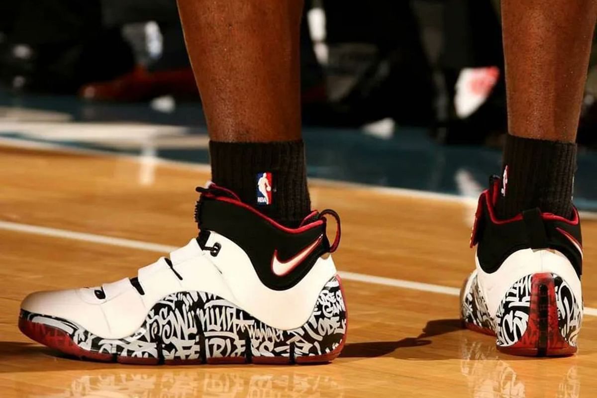 nike lebron 4 graffiti