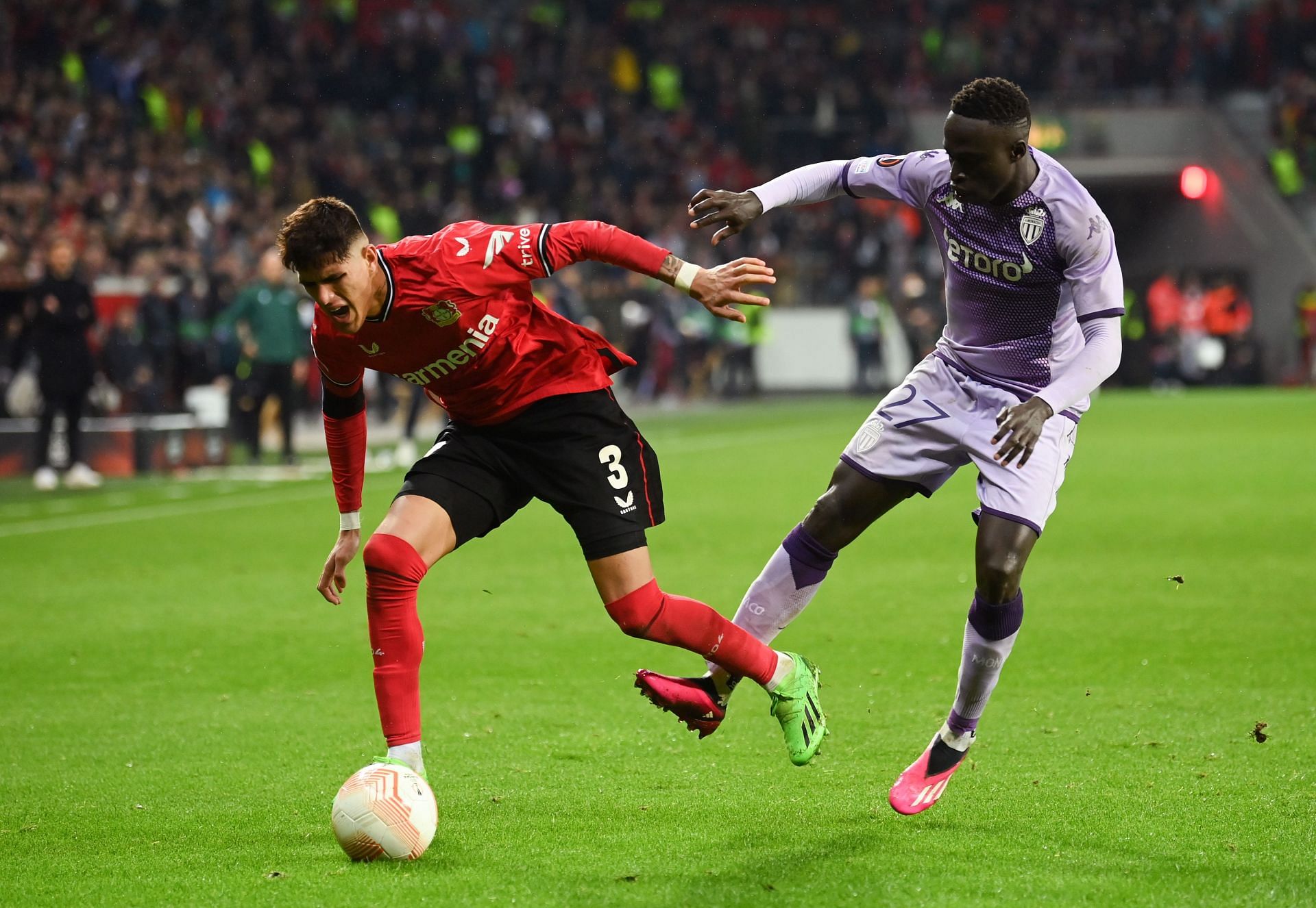 Bayer 04 Leverkusen v AS Monaco: Knockout Round Play-Off Leg One - UEFA Europa League