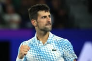 Novak Djokovic during the 2023 Australian Open